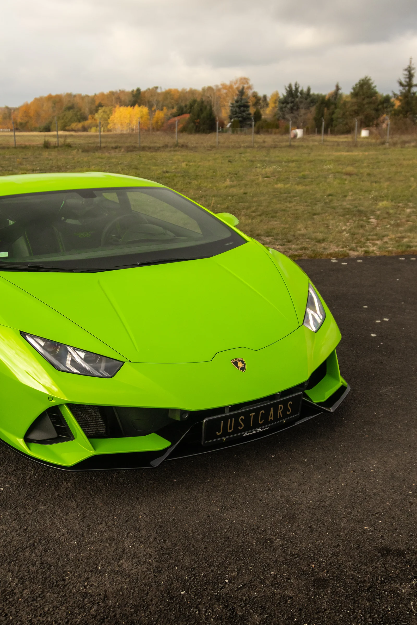 Detal maski Lamborghini Huracán