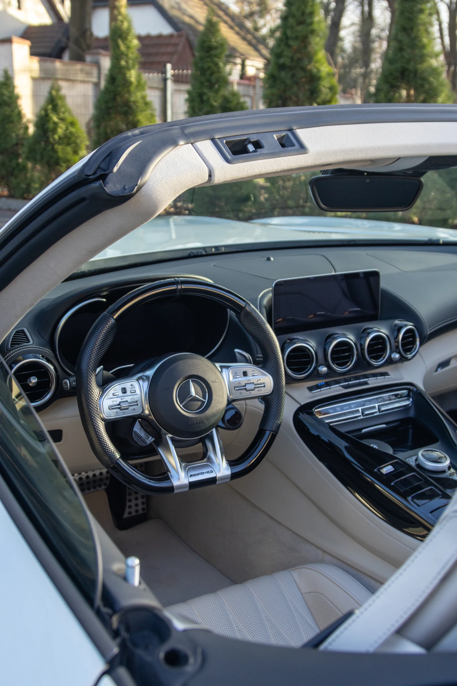 Wnętrze Mercedesa
